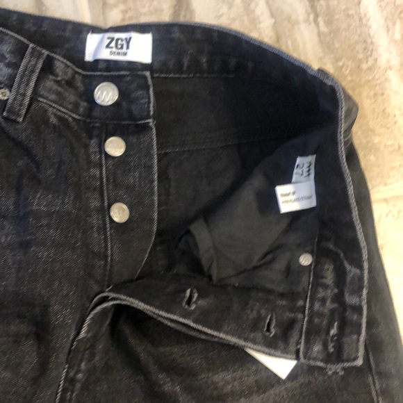 NWT ZGY Denim STRAIGHT UP JEAN - ASHES TO ASHES Size 27 - Picture 14 of 17